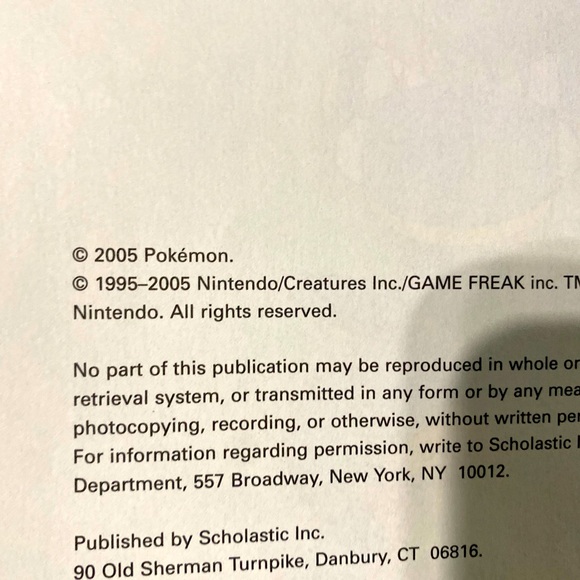 POKÉMON BAGON CAN FLY 2005 HARDCOVER BOOK OFFICIAL POKÉMON MASTERS CLUB LIKE NEW - Picture 14 of 14